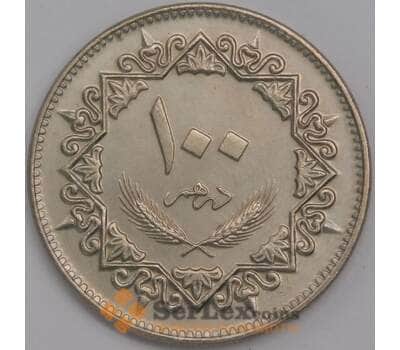 Ливия 100 дирхам 1975 КМ17 UNC  арт. 41786