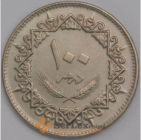Ливия 100 дирхам 1975 КМ17 UNC  арт. 41786