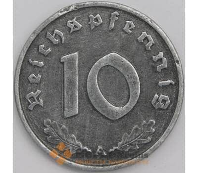 Монета Германия 10 рейхс пфеннигов 1941 А КМ101 XF  арт. 16791