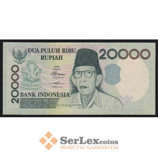 Индонезия 20000 рупий 1998 Р138а aUNC арт. 53691