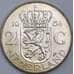 Монета Нидерланды 2 1/2 гульдена 1964 КМ185 UNC штемпельный блеск арт. 40284