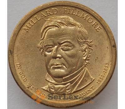Монета США 1 доллар 2010 P КМ475 aUNC Президент Филлмор арт. 15401