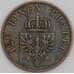Германия - Пруссия монета 3 пфеннига 1866 А КМ482 XF арт. 47662