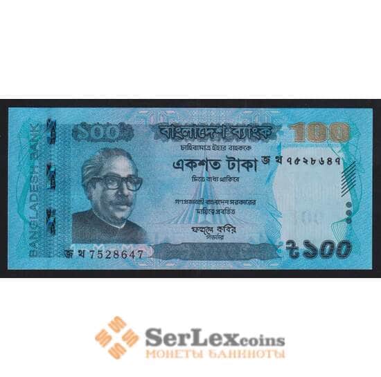 Бангладеш 100 така 2021 Р57 UNC арт. 55436