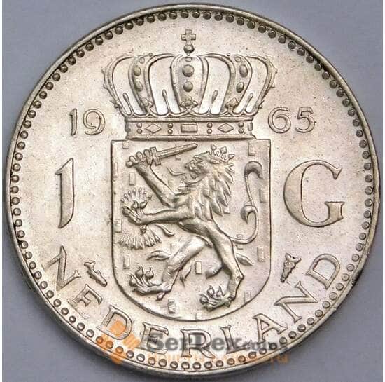 Нидерланды 1 гульден 1965 КМ184 UNC арт. 40292