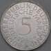 Монета Германия 5 марок 1968 G КМ112 BU арт. 29179
