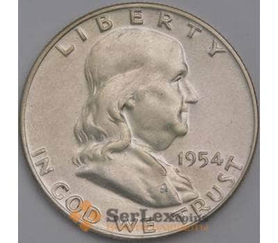 Монета США 1/2 доллара 1954 D КМ199 AU арт. 40302