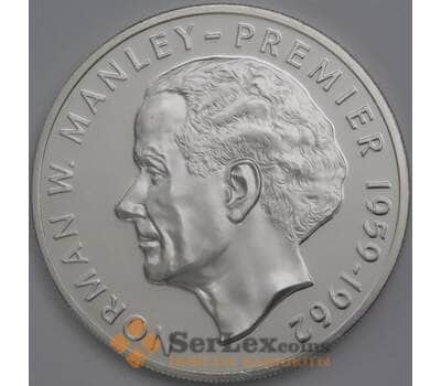 Монета Ямайка 5 долларов 1973 КМ59 Proof Первый министр Ямайки - Норман Мэнли арт. 40255