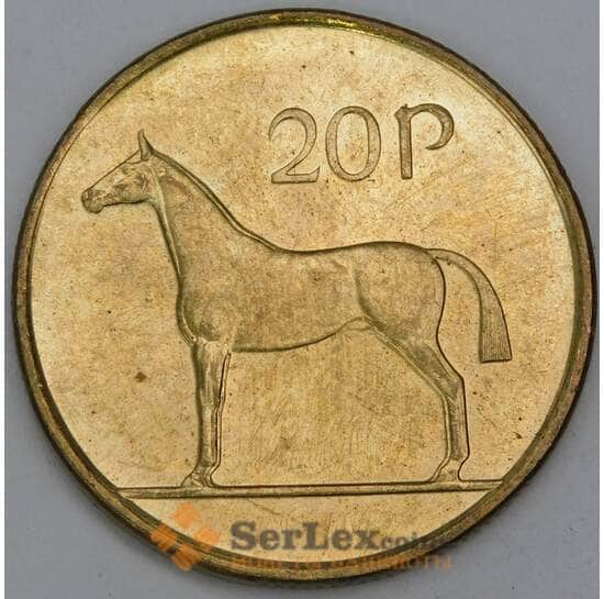 Ирландия 20 пенсов 1999 КМ25 UNC арт. 56065 Ирландия 20 пенсов 1999 КМ25 UNC арт. 56065