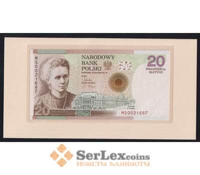 Польша 20 злотых 2011 РА184 UNC Мария Склодовская-Кюри в буклете арт. 51997