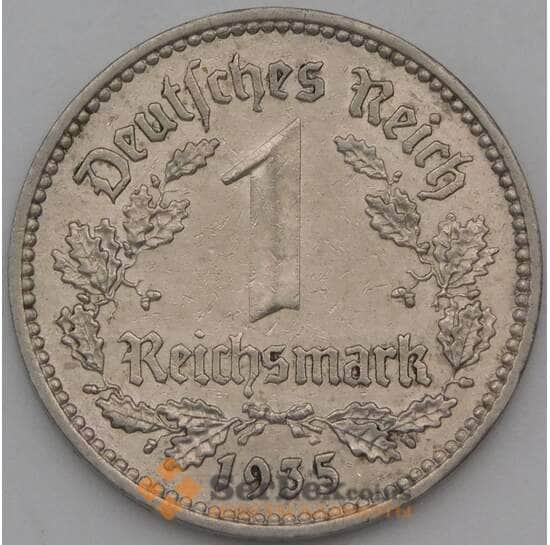 Германия 1 рейхсмарка 1935 А КМ78 XF арт. 28194