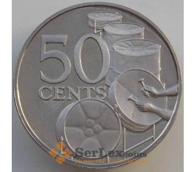 Монета Тринидад и Тобаго 50 центов 1974 КМ22 Proof арт. 14295