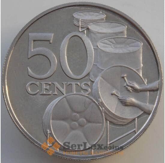 Тринидад и Тобаго 50 центов 1974 КМ22 Proof арт. 14295