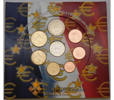 Монета Франция Официальный набор Евро 1 цент -2 евро (8 шт) 2004 BU арт. 28286