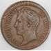Монако монета 10 сантимов 1838 КМ97 VF+ арт. 47348
