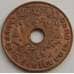 Монета Нидерландская Восточная Индия 1 цент 1936-1945 КМ317 VF арт. 8317