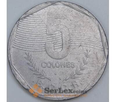 Коста-Рика 5 колонов 1989 КМ214.1 VF арт. 57218