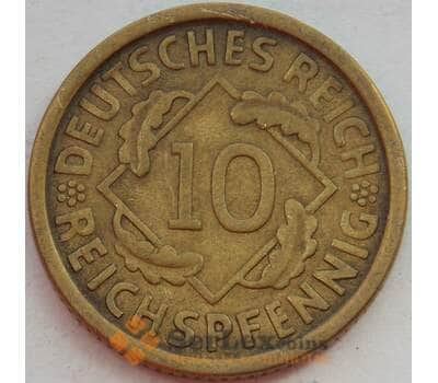 Монета Германия 10 пфеннигов 1925 А КМ40 VF (J05.19) арт. 15071