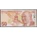 Турция 50 лир 2009 Р225а UNC 1-й тип подписи арт. 50924