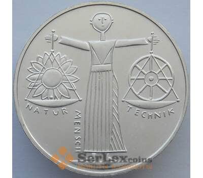 Монета Германия 10 марок 2000 КМ199 Proof ЭКСПО 2000 Серебро  (J05.19) арт. 16267