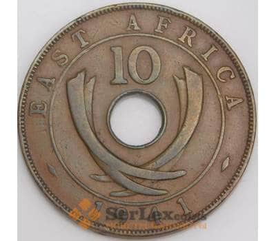 Британская Восточная Африка монета 10 центов 1941 КМ26 VF арт. 45873