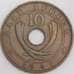 Британская Восточная Африка монета 10 центов 1941 КМ26 VF арт. 45873