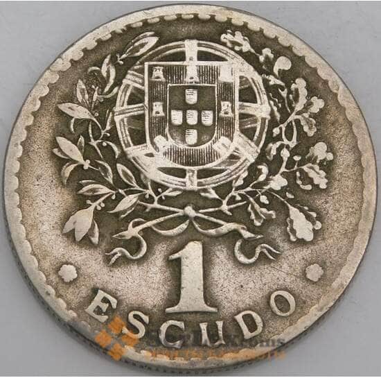 Португалия монета 1 эскудо 1929 КМ578 VF- арт. 47576
