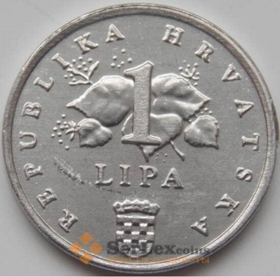 Хорватия 1 липа 2002 КМ12 UNC арт. 8131