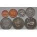 Монета Соломоновы острова набор 1 цент - 1 доллар (7 шт.) 2005-2006 aUNC арт. 8134