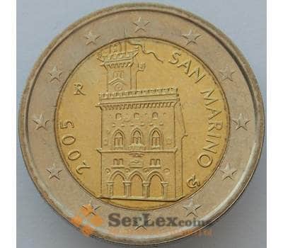 Монета Сан-Марино 2 евро 2005 КМ447 UNC (J05.19) арт. 16770