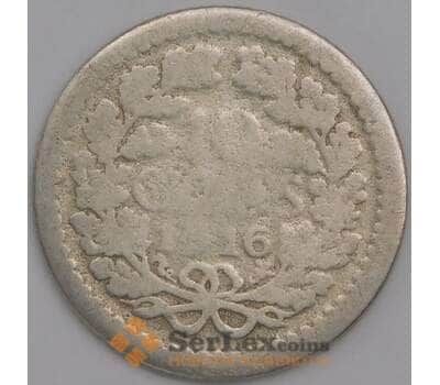 Нидерланды монета 10 центов 1916 КМ145 VG арт. 43571
