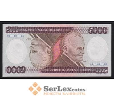 Бразилия 5000 крузейро 1984 Р202d UNC арт. 54470