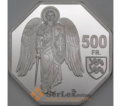 Сант-Мишель 500 франков 2020 Prooflike UNUSUAL Ангел арт. 26285
