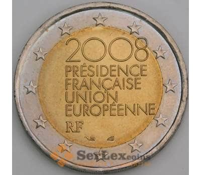 Франция 2 евро 2008 КМ1459 UNC Председательство в ЕС арт. 46753