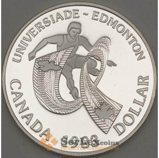 Канада 1 доллар 1983 КМ138 Proof Серебро (n17.19) арт. 21651