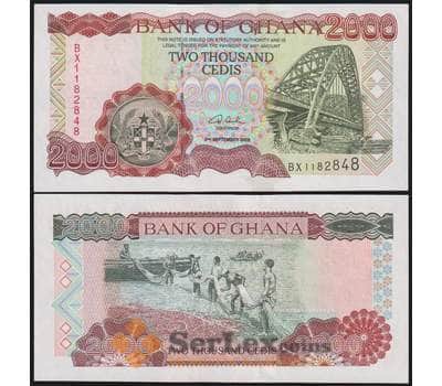 Гана банкнота 2000 седи 2002 Р33 UNC арт. 48399