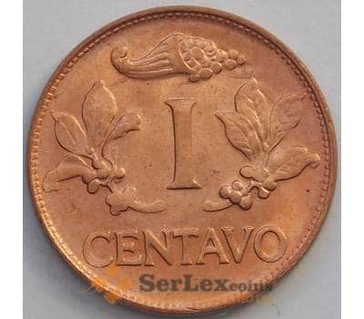 Монета Колумбия 1 сентаво 1972 КМ205а UNC (J05.19) арт. 17448
