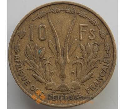 Монета Французская Западная Африка 10 франков 1956 КМ6 VF арт. 14568