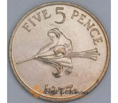 Гернси 5 пенсов 1977 КМ29 XF арт. 56560