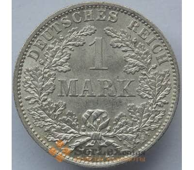 Монета Германия 1 марка 1914 А КМ14 aUNC Серебро (J05.19) арт. 14776