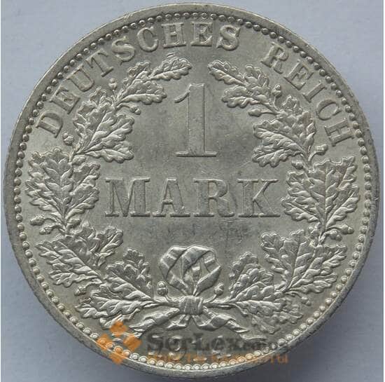 Германия 1 марка 1914 А КМ14 aUNC Серебро (J05.19) арт. 14776