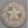 Куба монета 1 песо 1915 КМ15 XF арт. 43112