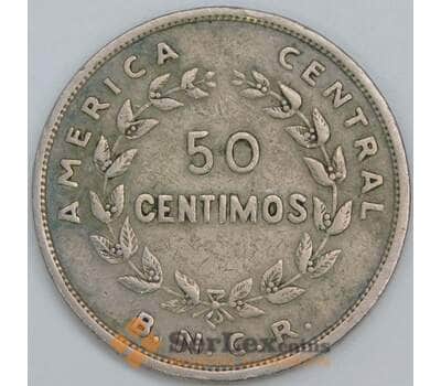 Коста-Рика 50 сентимо 1948 КМ182 VF арт. 57207
