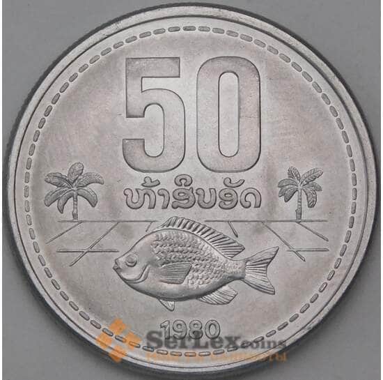 Лаос 50 атт 1980 КМ24 UNC арт. 26830