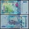 Уганда 2000 шиллингов 2013 Р50b UNC арт. 50934