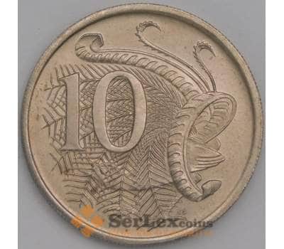 Монета Австралия 10 центов 1966 КМ65 BU арт. 38857