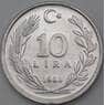 Турция 10 лир 1988 КМ964 UNC арт. 26941