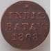 Монета Нидерландская Восточная Индия 1/16 гульдена 1808 XF Батав арт. 12856