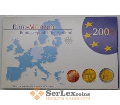 Монета Германия годовой набор 2006 D 1 цент - 2 евро ( 8 монет)+2 евро Шлезвиг Proof арт. 28099