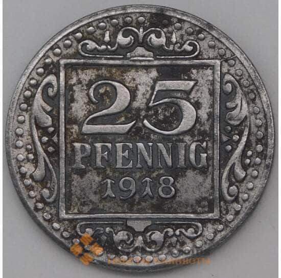 Германия Нотгельд 25 пфеннигов 1918 Мюнстер арт. 23589